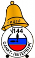 Сайт лицей 144. Лицей 144 Калининского района. 144 Лицей Калининского района Санкт-Петербурга. Лицей 144 логотип. Эмблема лицея.